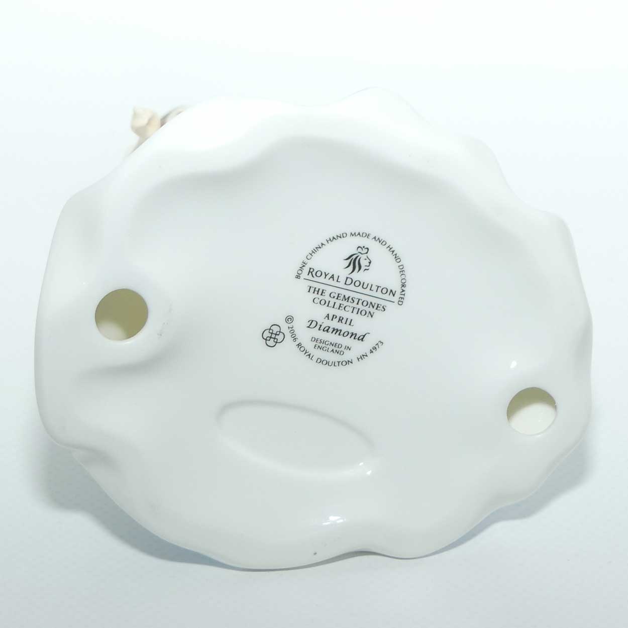 HN4973 Royal Doulton figure The Gemstones Collection | April | Diamond