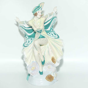 HN5065 Royal Doulton figure Butterfly Ladies | Holly Blue | Green | LE100