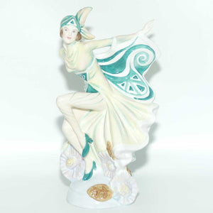 HN5065 Royal Doulton figure Butterfly Ladies | Holly Blue | Green | LE100