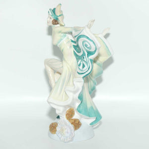 HN5065 Royal Doulton figure Butterfly Ladies | Holly Blue | Green | LE100