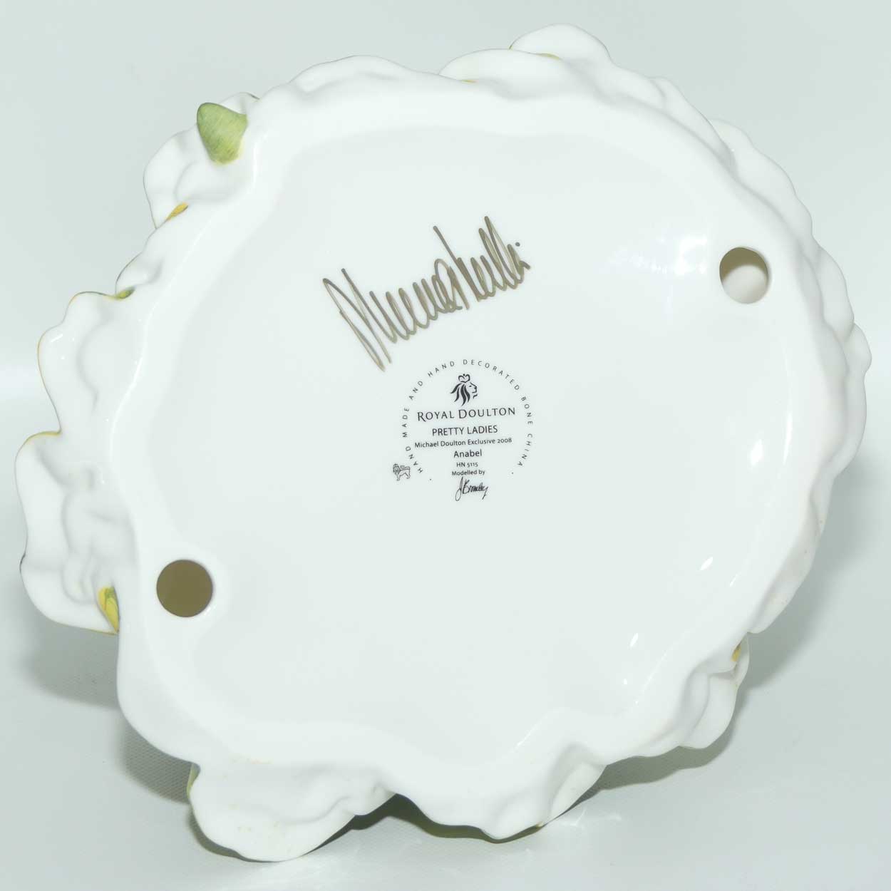 HN5115 Royal Doulton figure Anabel | Michael Doulton Events Exclusive 2008 | signed | boxed + Cert