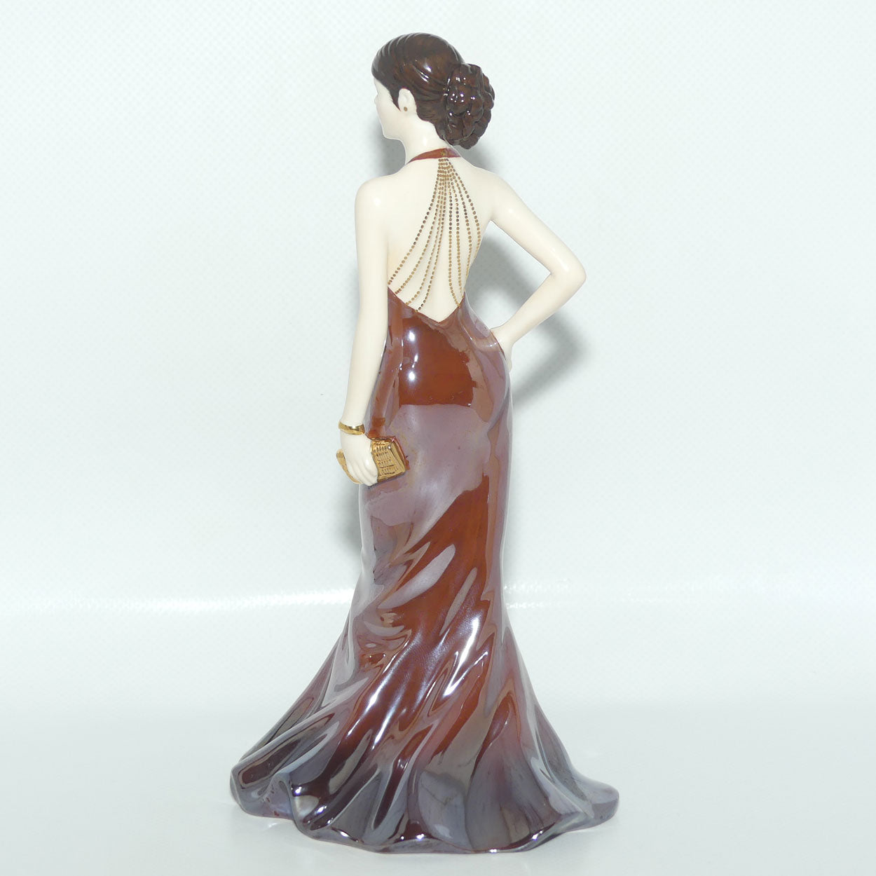 HN5261 Royal Doulton figure Lisa | unusual Copper Lustre finish | boxed