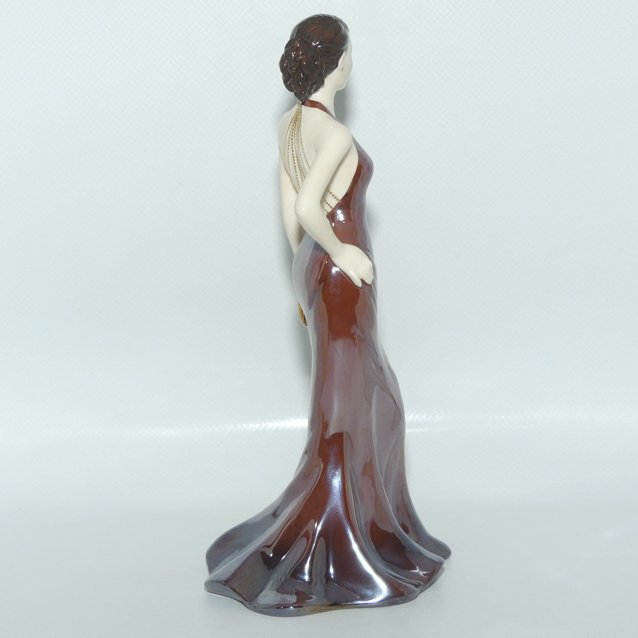 HN5261 Royal Doulton figure Lisa | unusual Copper Lustre finish | boxed