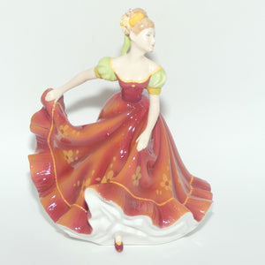 HN5275 Royal Doulton figure Ninette | Red | signed | boxed 