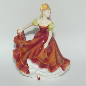 HN5275 Royal Doulton figure Ninette | Red | signed | boxed | #2