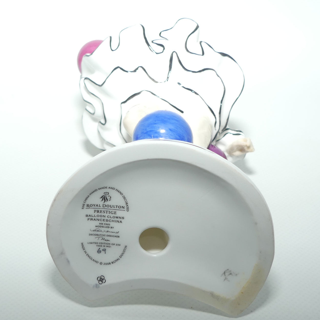 HN5305 Royal Doulton Prestige figure Franceschina | Balloon Clowns | Ltd Ed | boxed