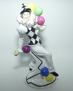 HN5307 Royal Doulton Prestige figure Jongleur | Balloon Clowns | Ltd Ed | boxed