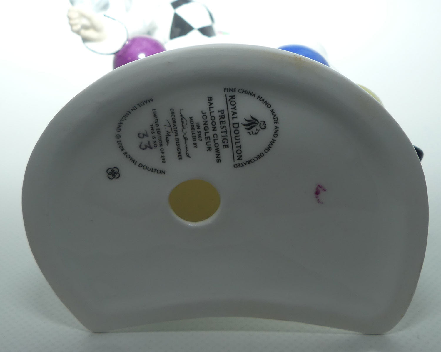 HN5307 Royal Doulton Prestige figure Jongleur | Balloon Clowns | Ltd Ed | boxed