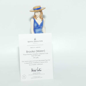 HN5383 Royal Doulton figure Brooke | Water | 2009 Canadian Collectors Club | boxed