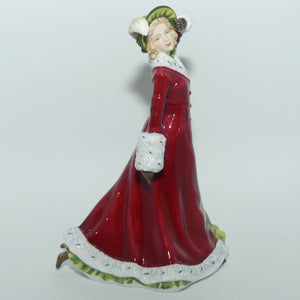 HN5435 Royal Doulton figure Christmas Day 2011 | Winter Romance