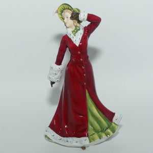 HN5435 Royal Doulton figure Christmas Day 2011 | Winter Romance