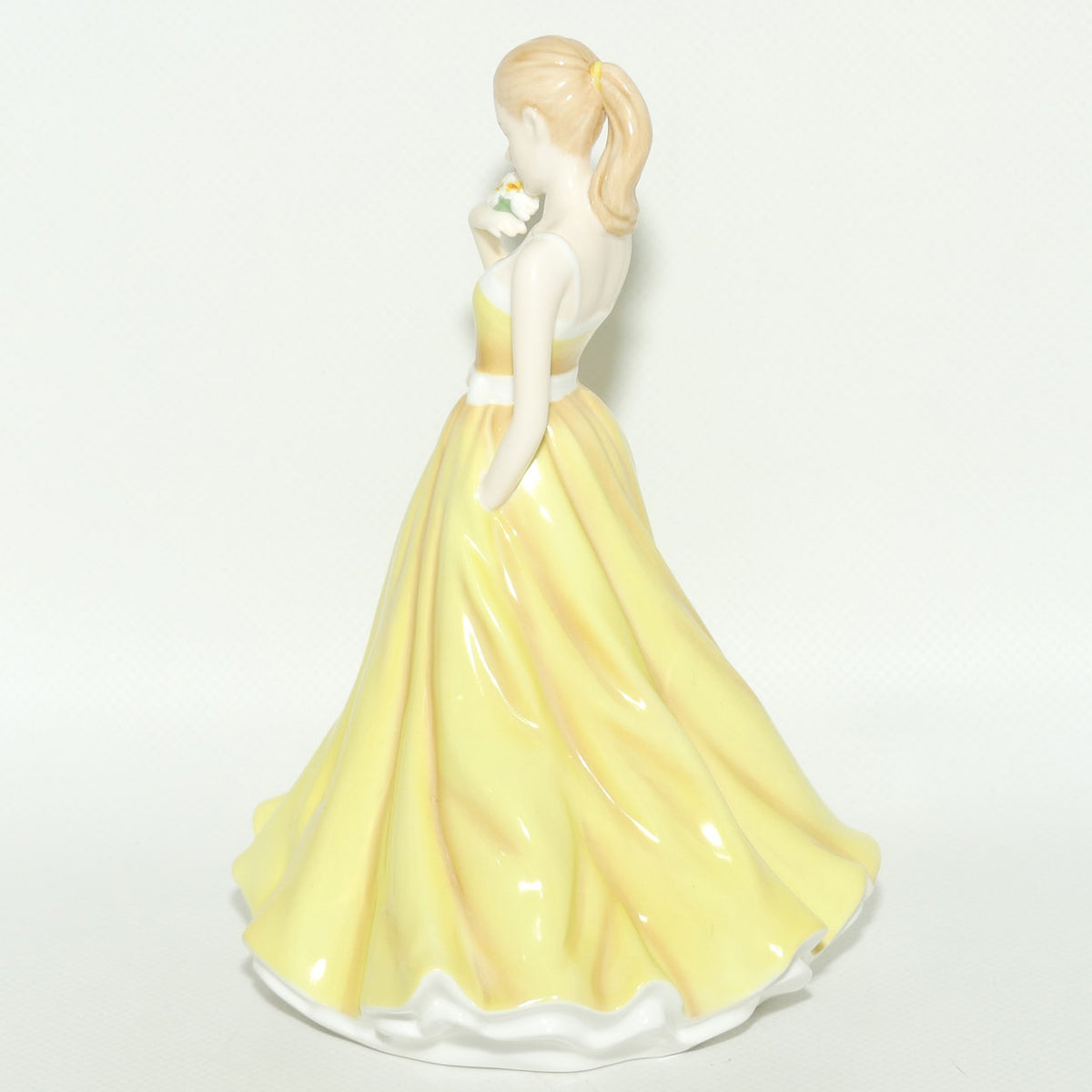 HN5502 Royal Doulton figure | Flower of the Month series | March Jonquil Devotion