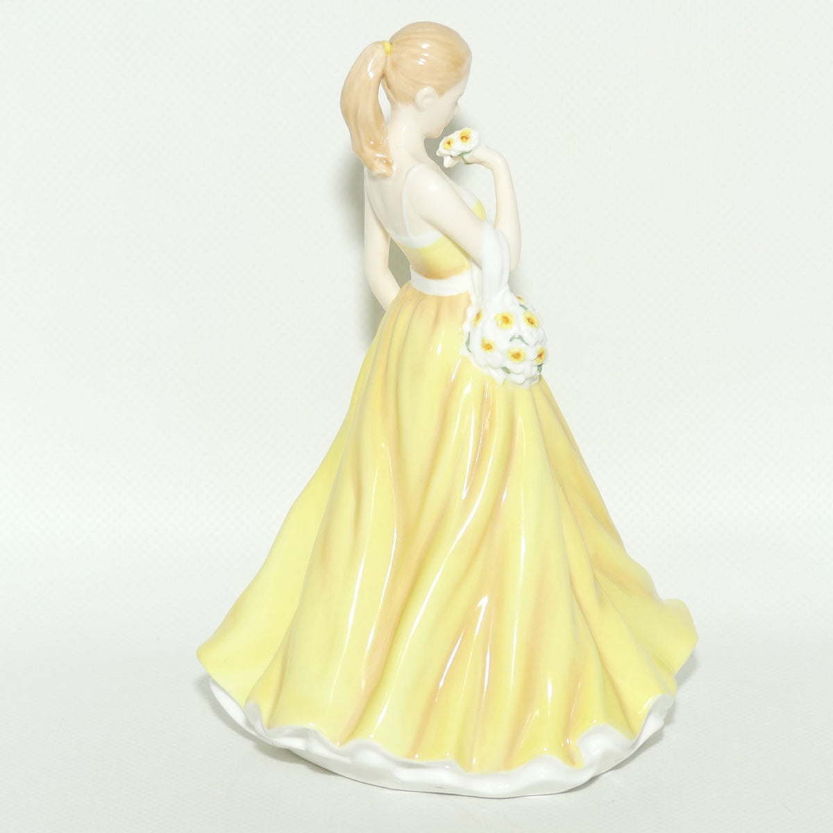 HN5502 Royal Doulton figure | Flower of the Month series | March Jonquil Devotion