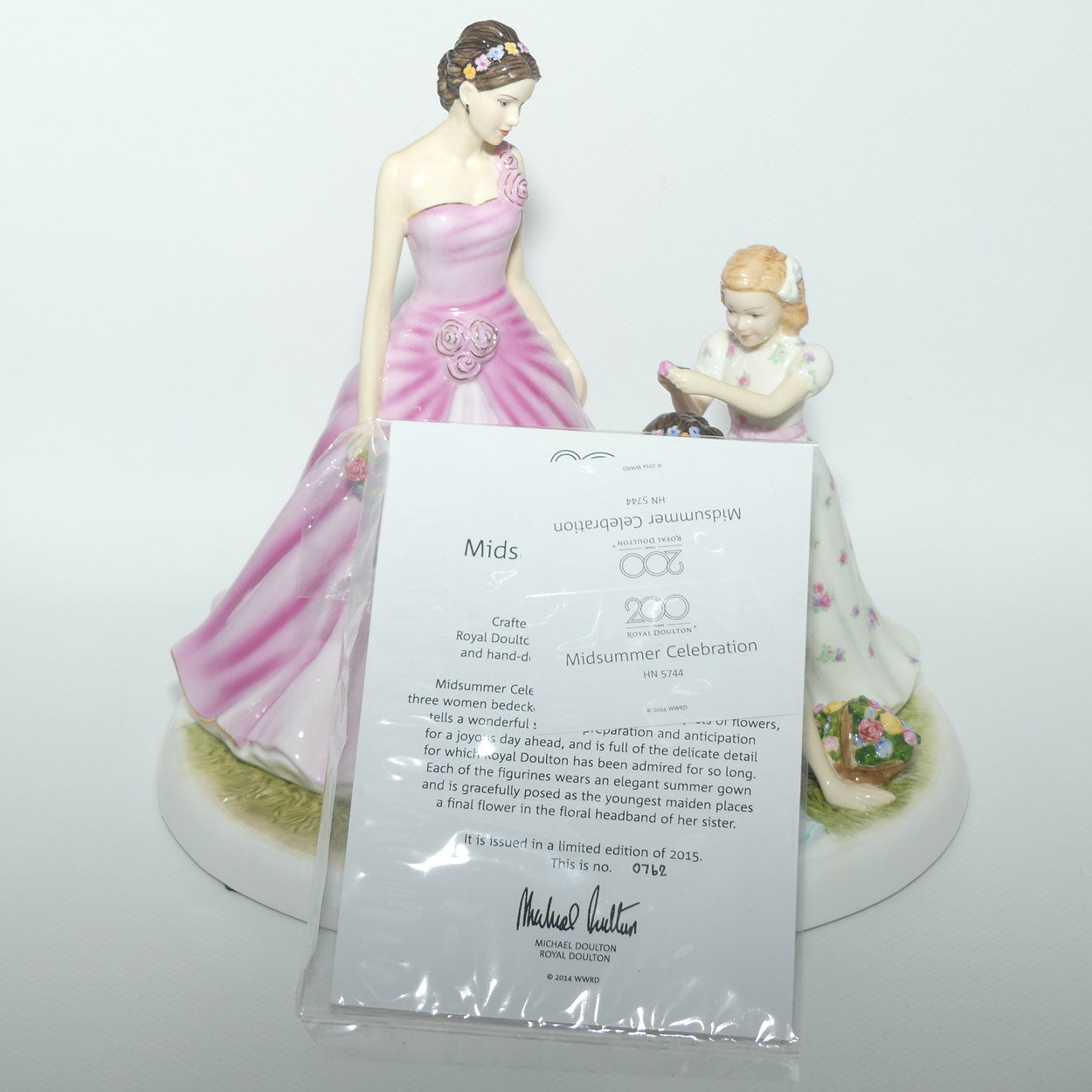 HN5744 Royal Doulton figure group Midsummer Celebration | Ltd Ed | boxed