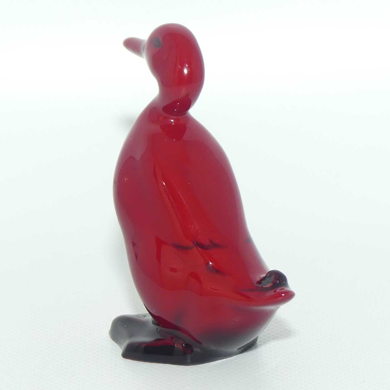 HN0806 Royal Doulton Flambe Duck Standing | Small #1