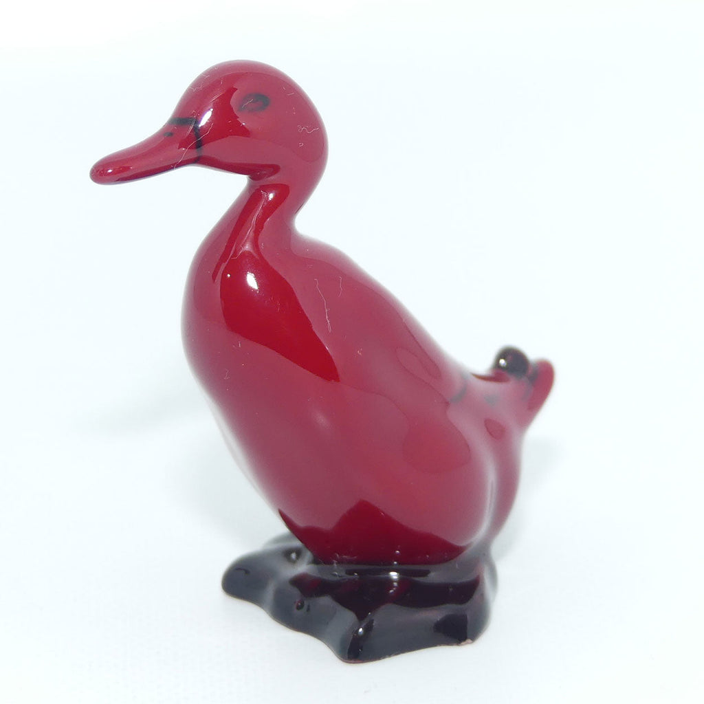 HN0806 Royal Doulton Flambe Duck Standing | Small