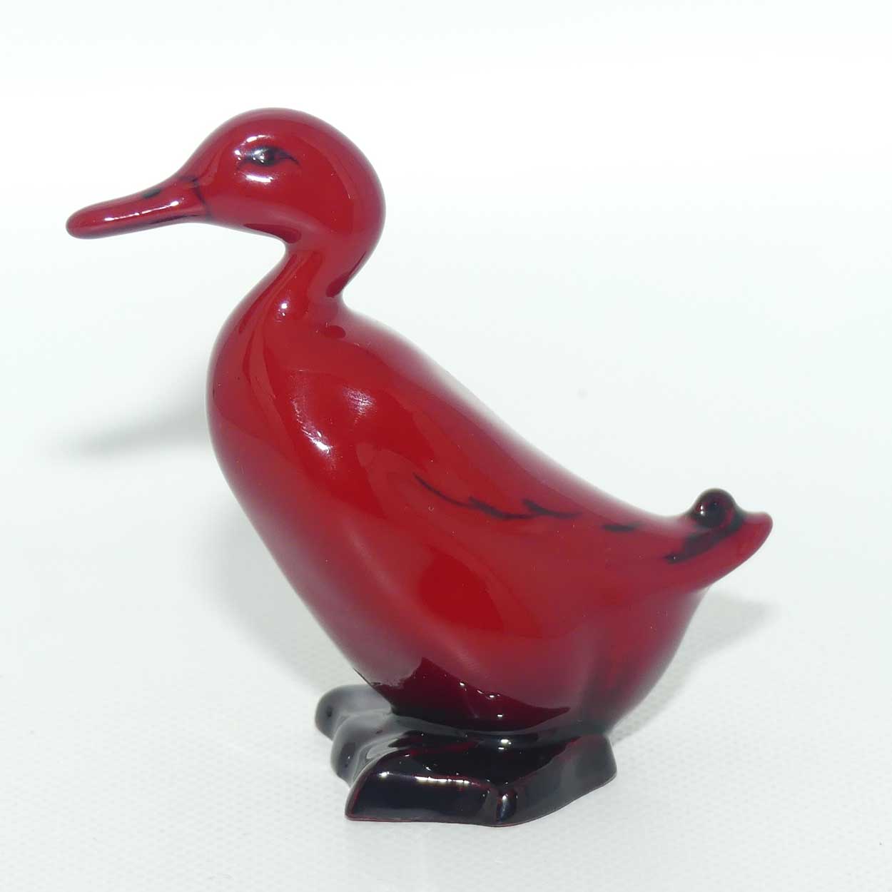 HN0806 Royal Doulton Flambe Duck Standing | Small #3