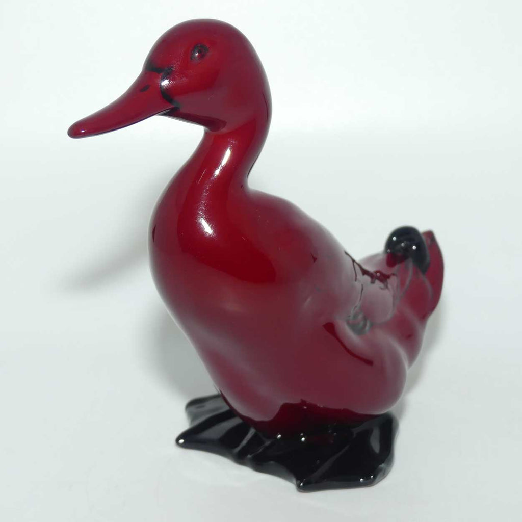 HN0956 Royal Doulton Flambe Mallard Drake Standing | signed