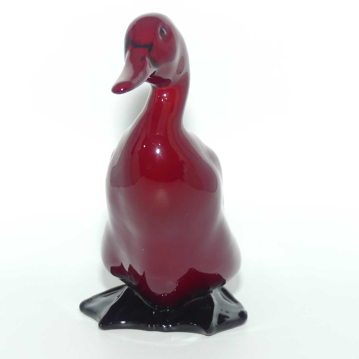 HN0956 Royal Doulton Flambe Mallard Drake Standing | signed