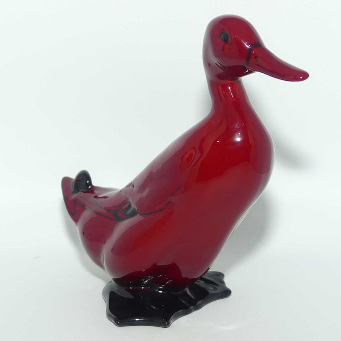 HN0956 Royal Doulton Flambe Mallard Drake Standing | early rich red