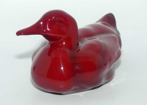 HN0977 Royal Doulton Flambe Drake Resting (Large)