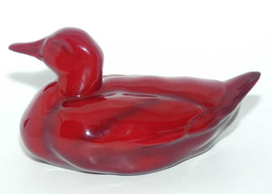 HN0977 Royal Doulton Flambe Drake Resting (Large)