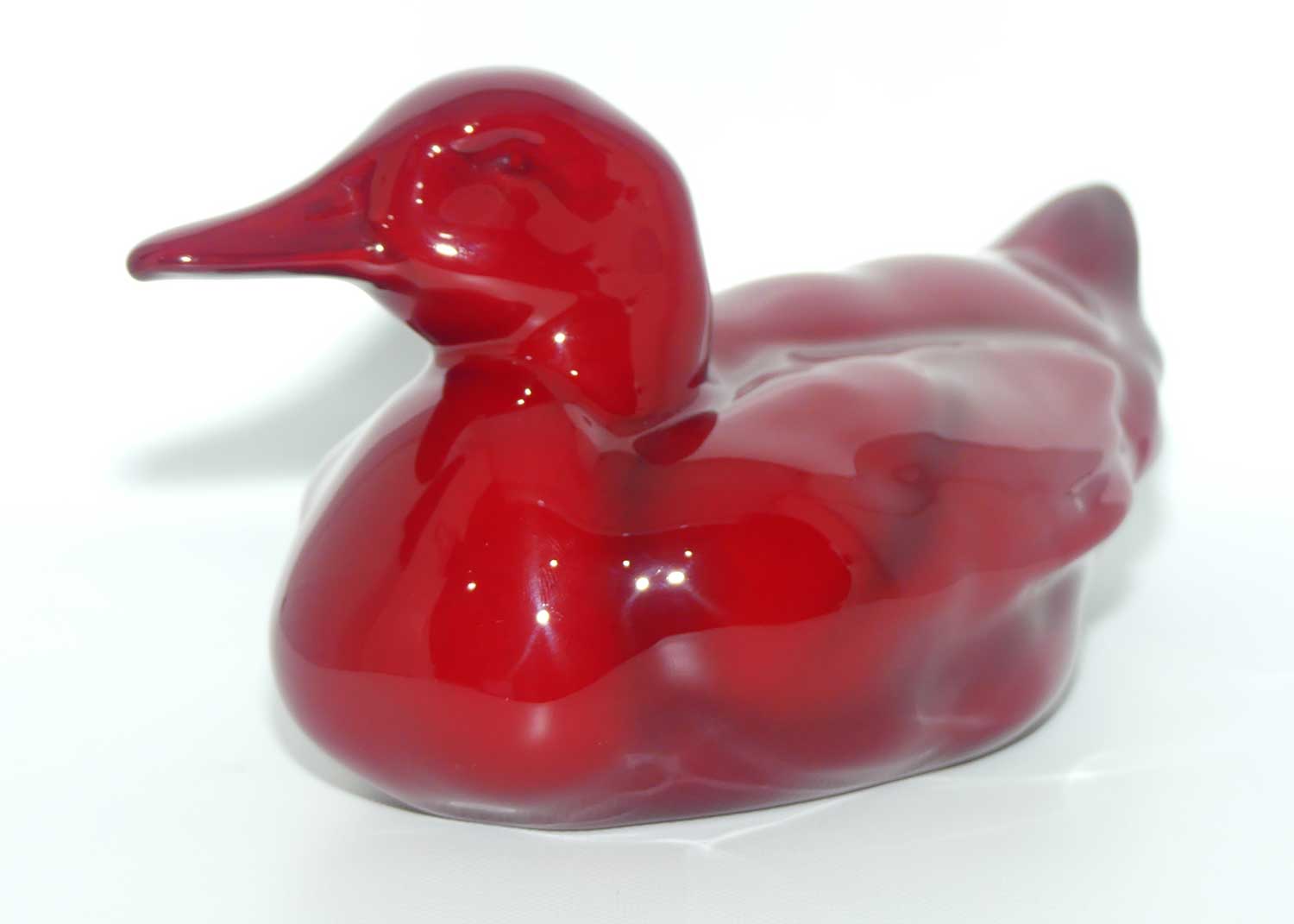 HN0977 Royal Doulton Flambe Drake Resting (Large)