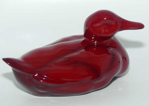 HN0977 Royal Doulton Flambe Drake Resting (Large)