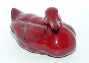 HN0977 Royal Doulton Flambe Drake Resting (Large)