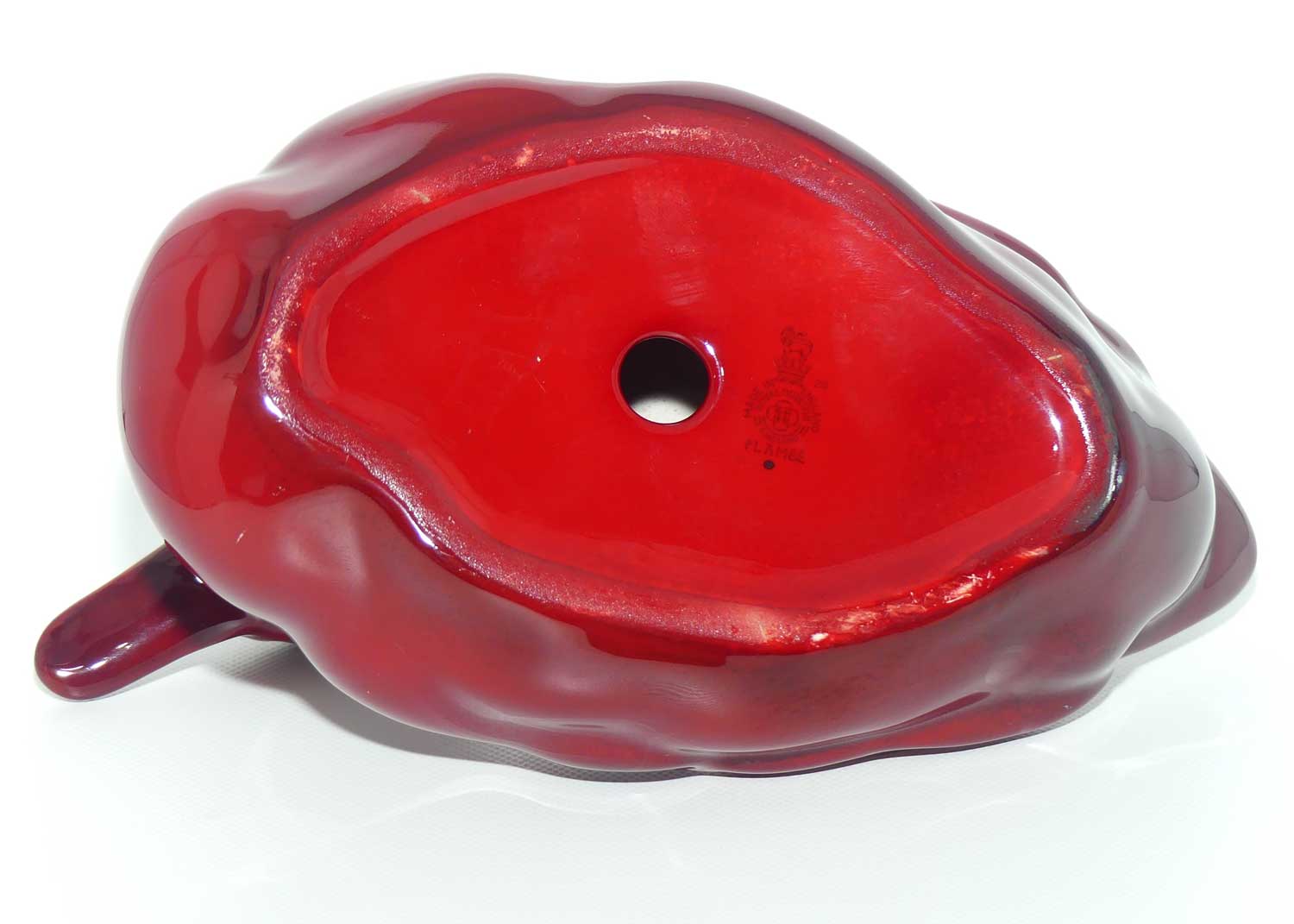 HN0977 Royal Doulton Flambe Drake Resting (Large)