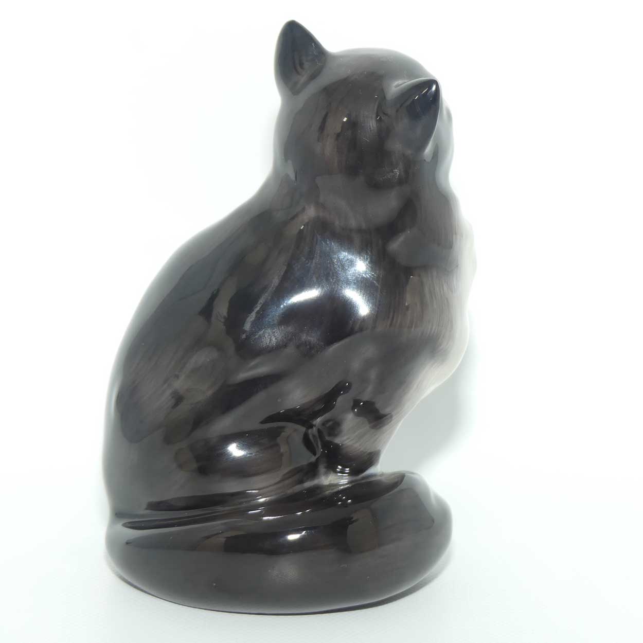 HN0999 Royal Doulton Persian Cat | Black & White | #1