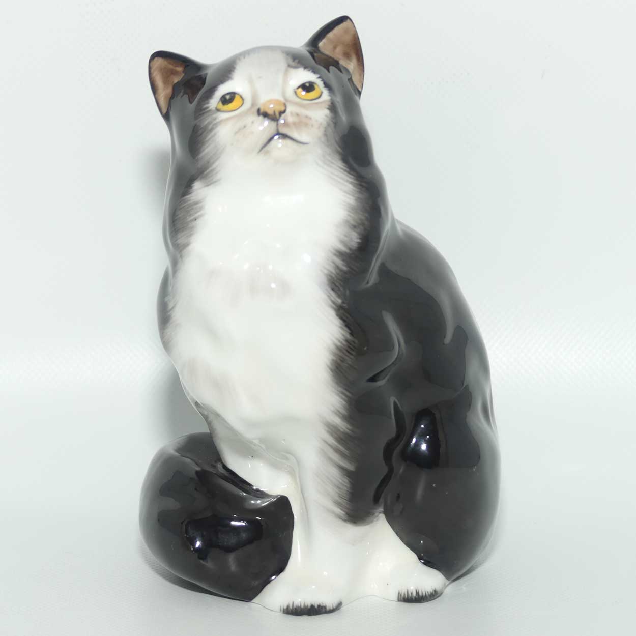 HN0999 Royal Doulton Persian Cat | Black & White | #2