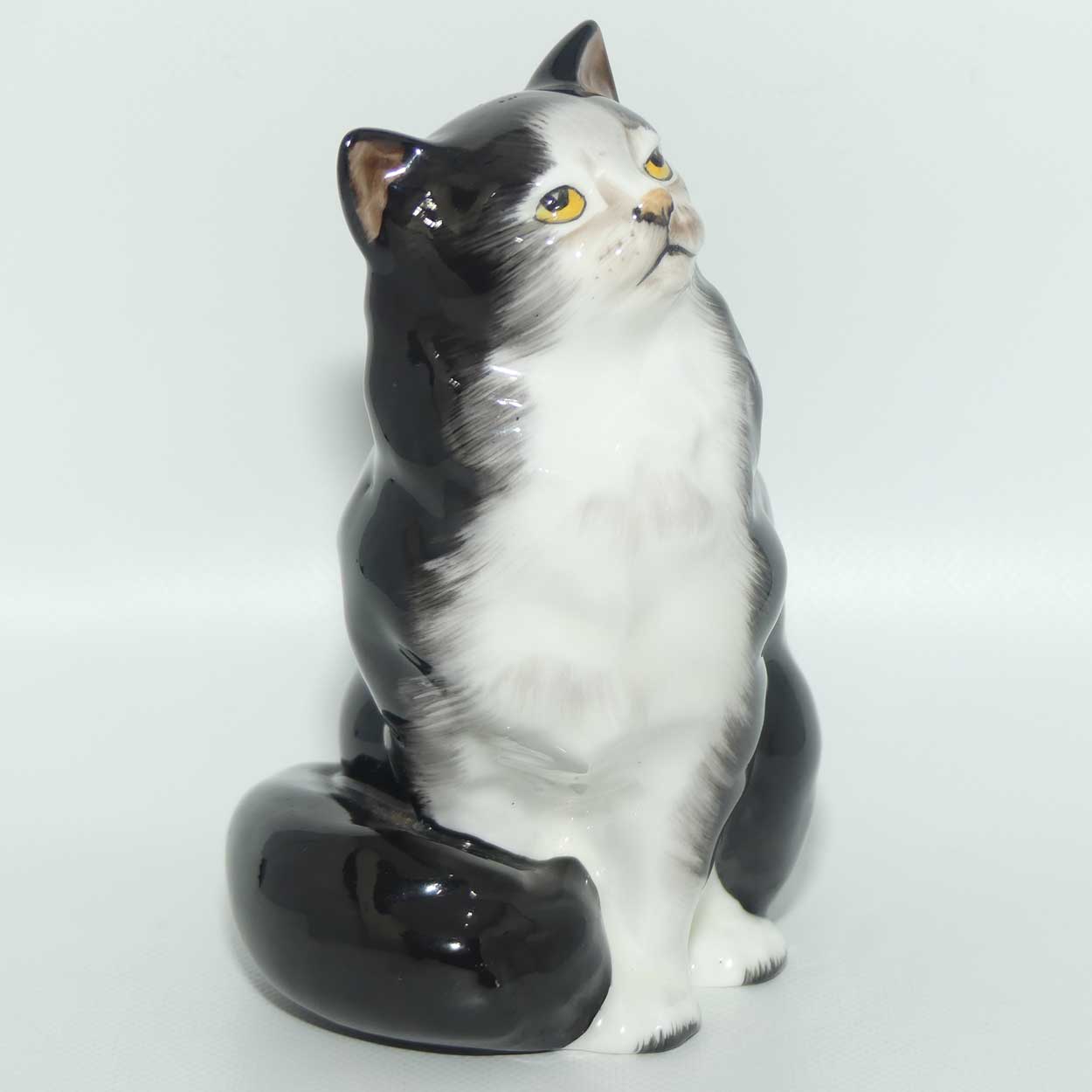 HN0999 Royal Doulton Persian Cat | Black & White | #2