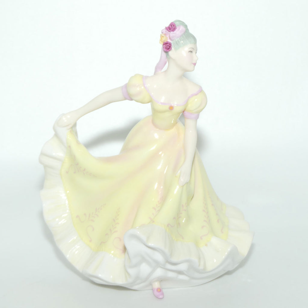 HN4717 Royal Doulton figure Ninette | Yellow | signed | boxed