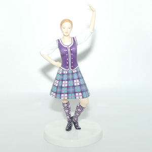 HN5572 Royal Doulton figure Dances of the World | Scottish Highland Fling | LE 272/2500 | boxed