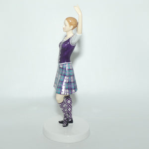 HN5572 Royal Doulton figure Dances of the World | Scottish Highland Fling | LE 168/2500 | boxed