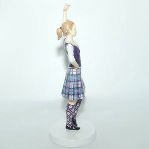 HN5572 Royal Doulton figure Dances of the World | Scottish Highland Fling | LE 168/2500 | boxed