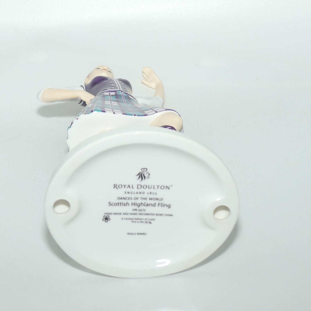 HN5572 Royal Doulton figure Dances of the World | Scottish Highland Fling | LE 168/2500 | boxed