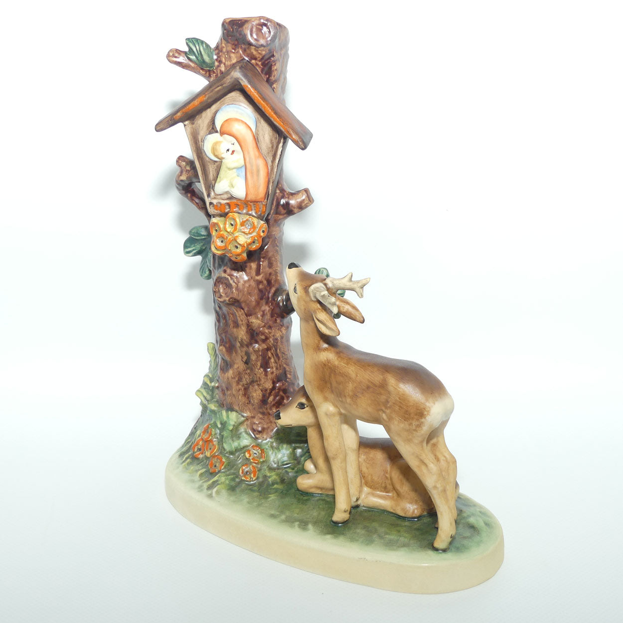 HUM0183 MI Hummel figure Forest Shrine | Doe at the Shrine TMK6