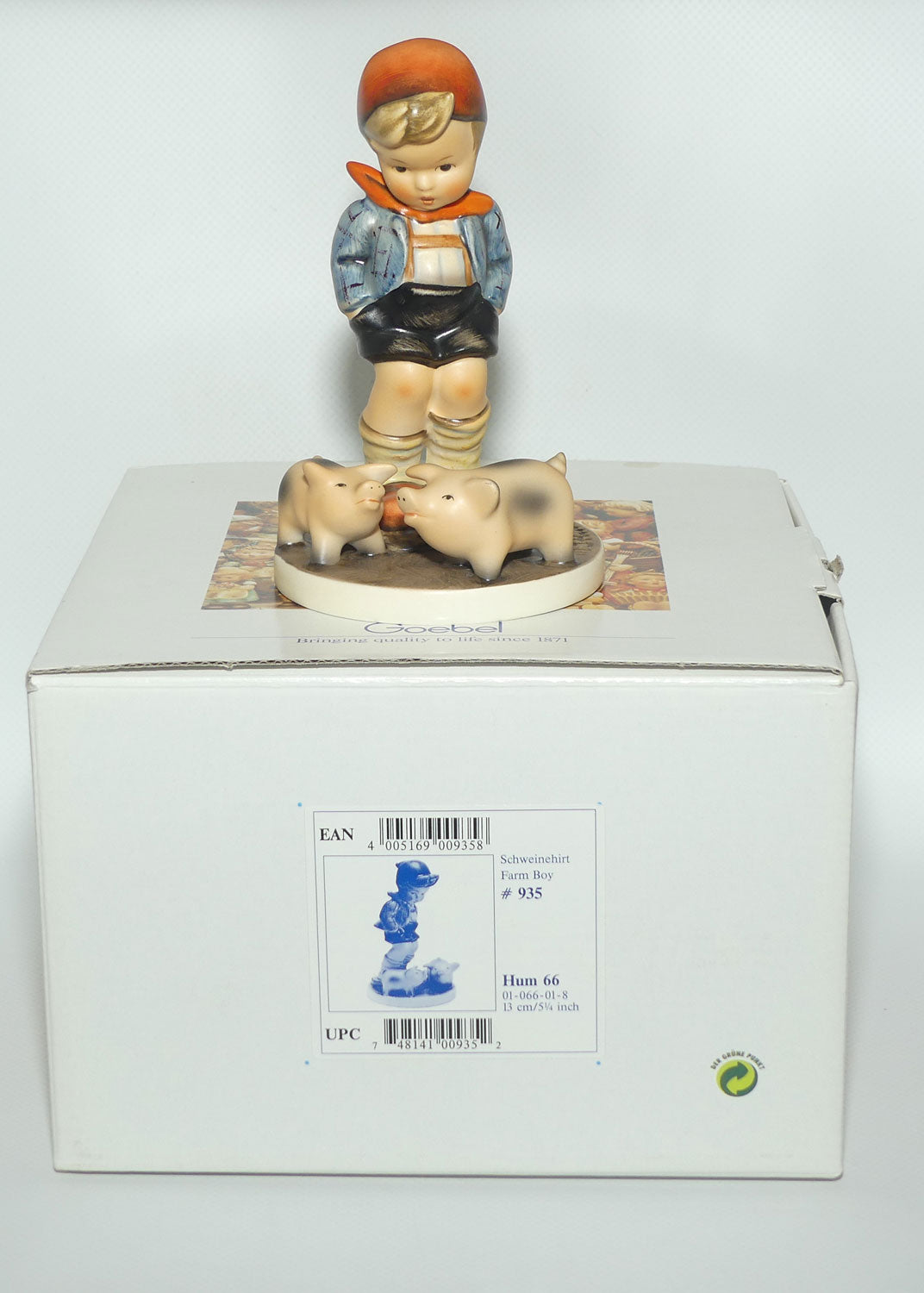 HUM0066 MI Hummel figure Farm Boy | TMK7 | boxed