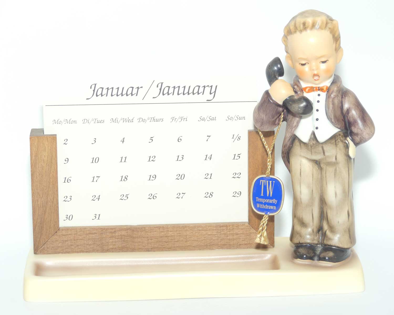 HUM0788/A MI Hummel figure Hello Perpetual Calendar | Boxed