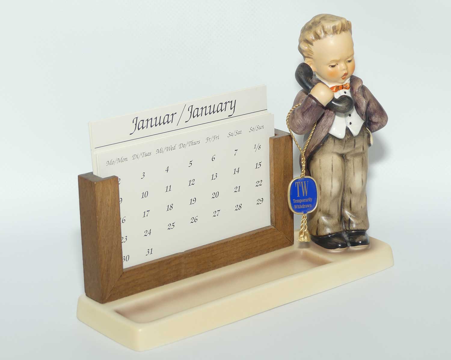 HUM0788/A MI Hummel figure Hello Perpetual Calendar | Boxed