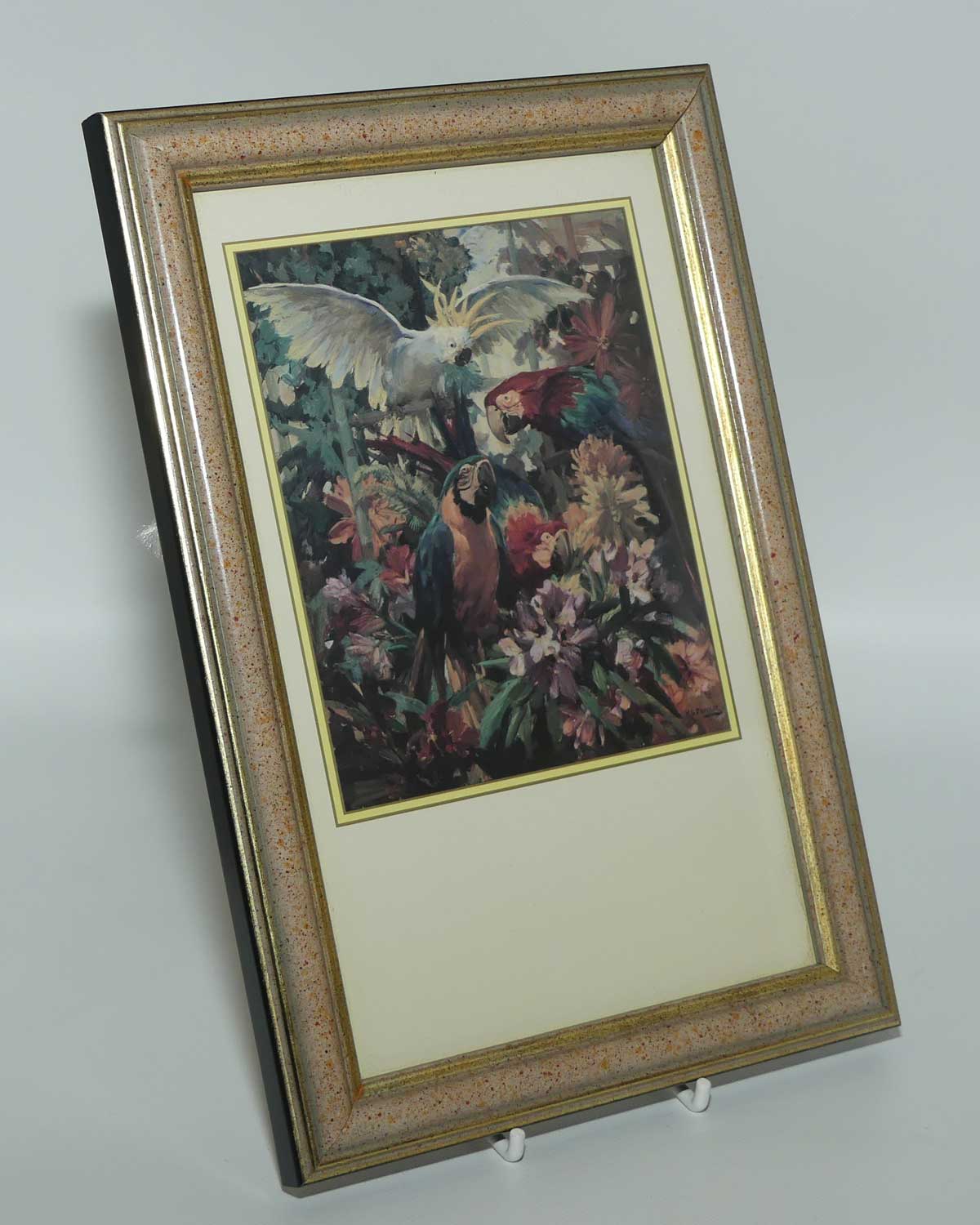 H Septimus Power miniature framed print | The Aviary