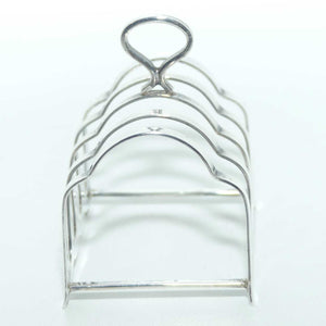 Hardy Brothers Australian Silver Four Slice Toast rack | 56.2grams