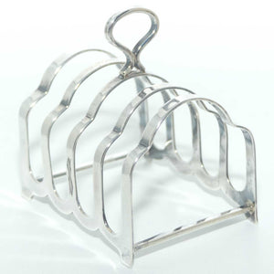 Hardy Brothers Australian Silver Four Slice Toast rack | 56.2grams