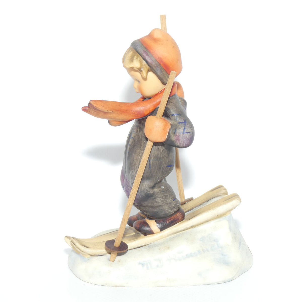 HUM0059 MI Hummel figure Skier (Wooden Poles) | TMK 5