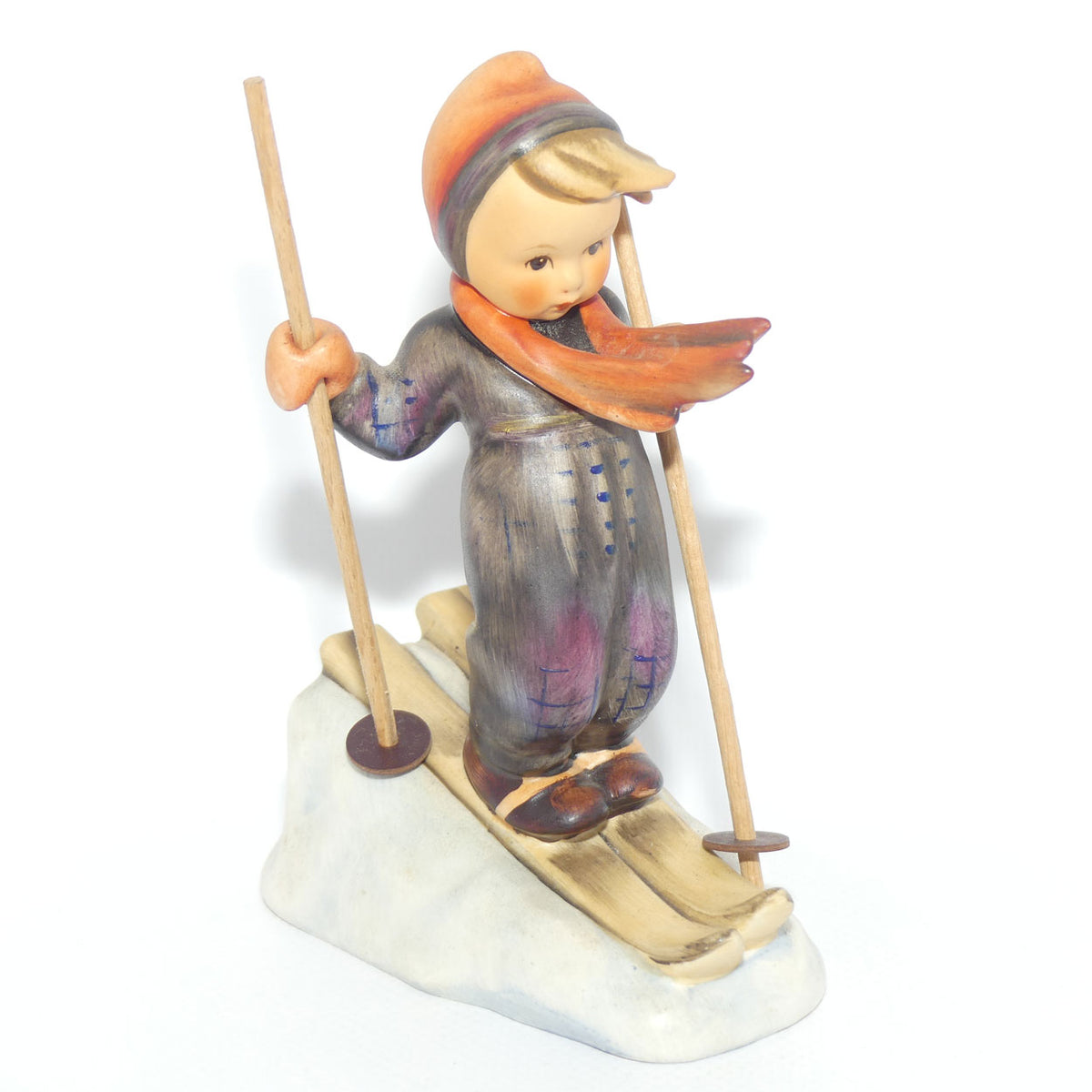 HUM0059 MI Hummel figure Skier (Wooden Poles) | TMK 5