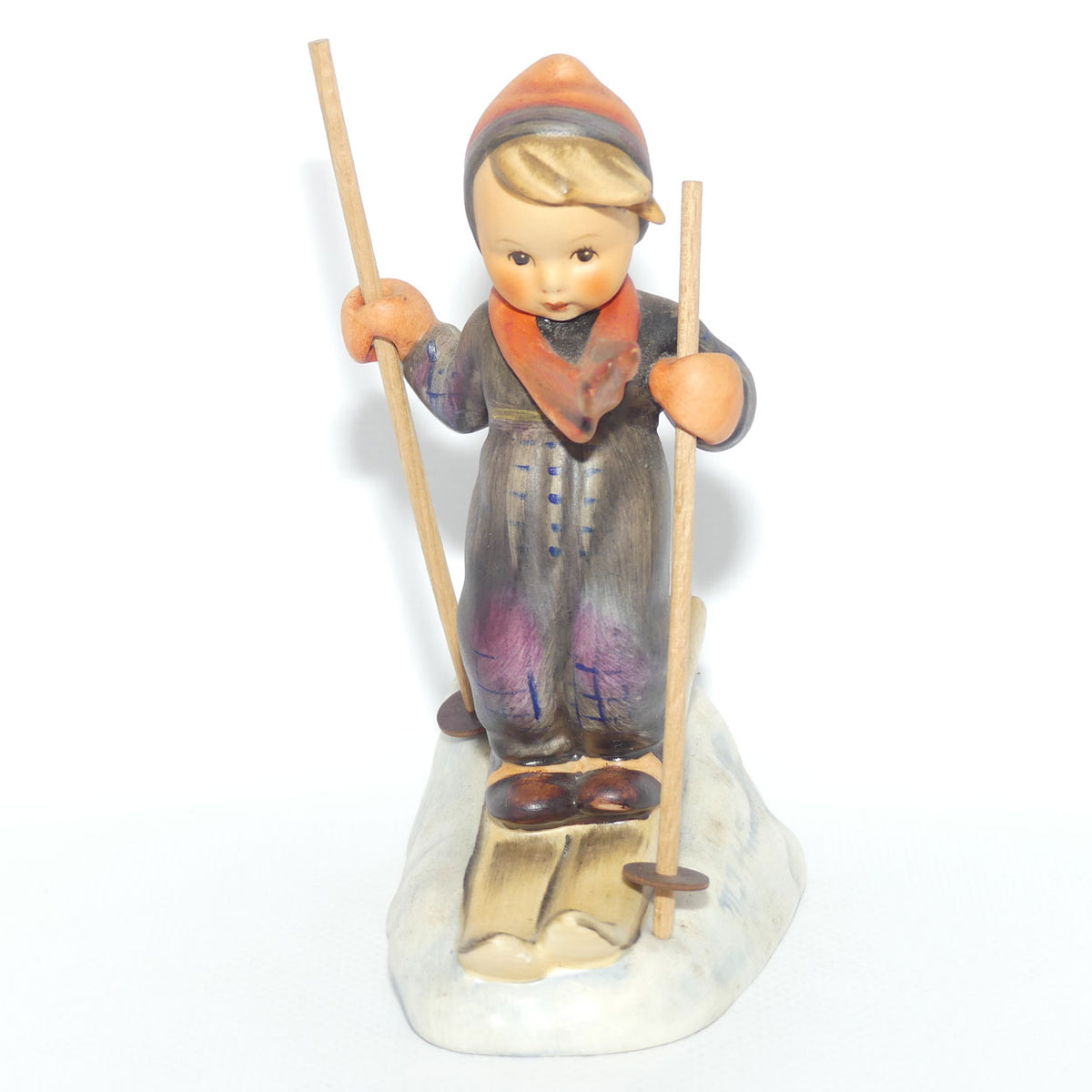 HUM0059 MI Hummel figure Skier (Wooden Poles) | TMK 5