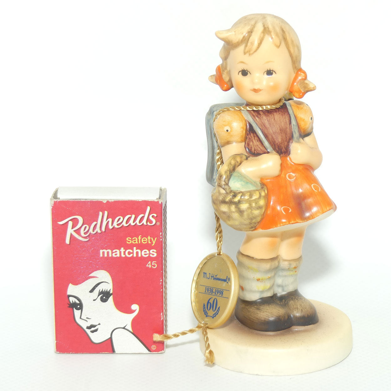 HUM0081/2/0 MI Hummel figure School Girl | 60th Anniversary | TMK7