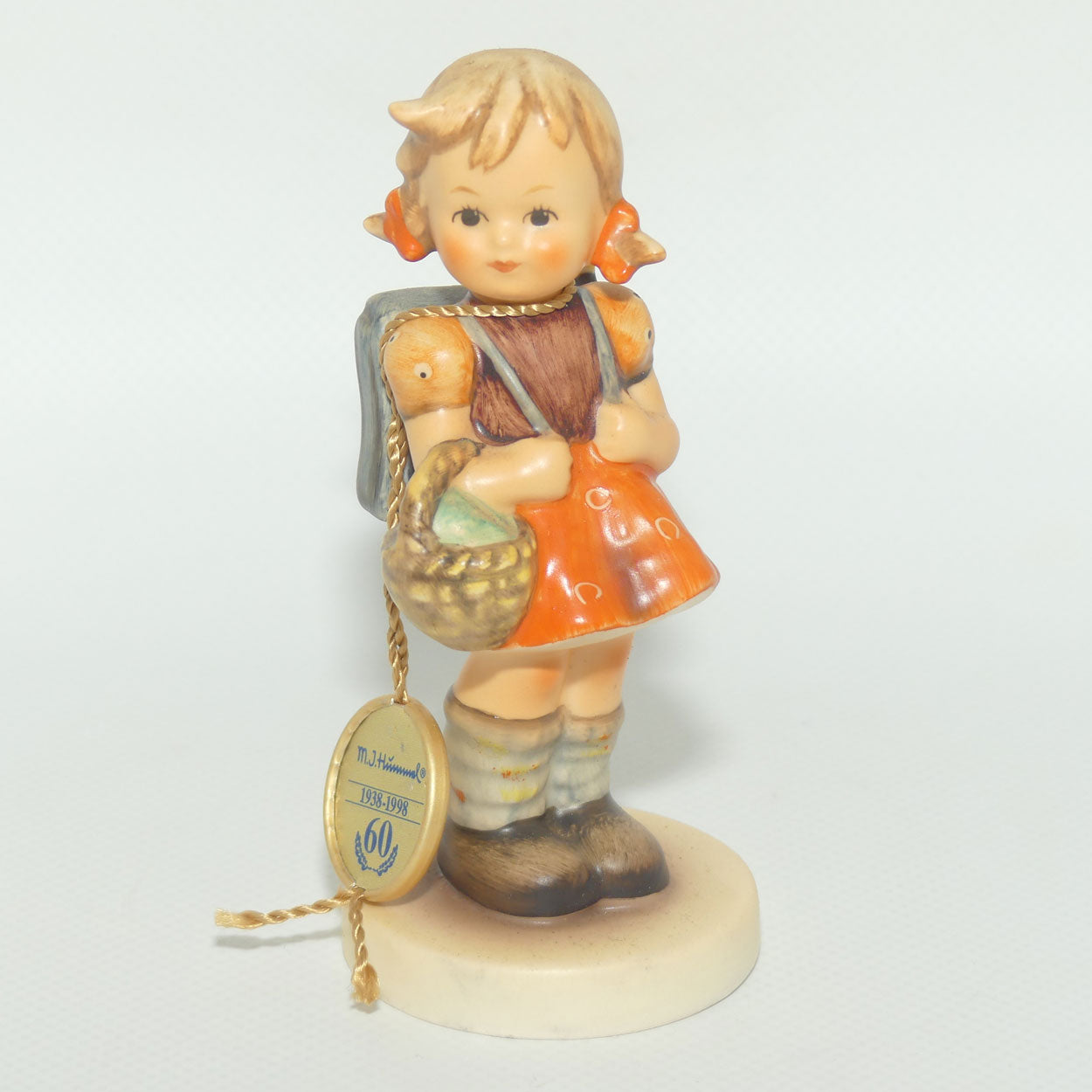HUM0081/2/0 MI Hummel figure School Girl | 60th Anniversary | TMK7